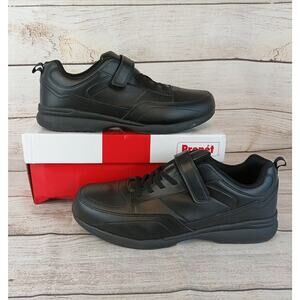 Propet Mens Sz 14 Lifewalker Sport FX Sneakers Shoes Black